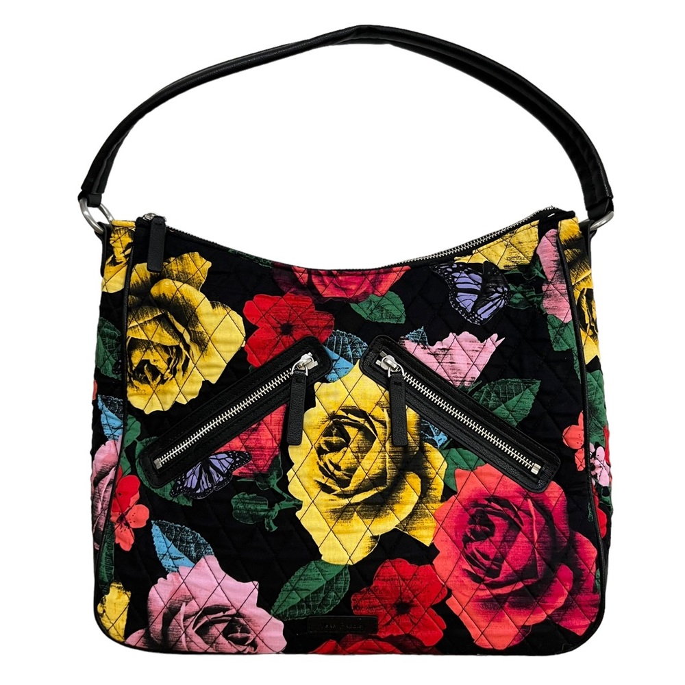 Vera Bradley Havana Rose Vivian Hobo Bag - Retired